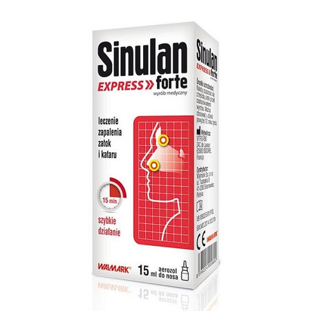 Sinulan Express Forte aerozol do nosa 15 ml