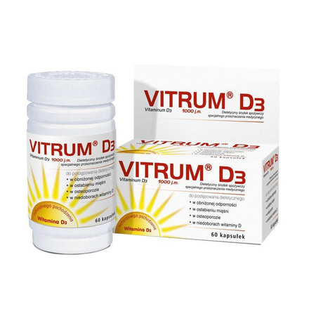 Vitrum D3 60 kapsułek 