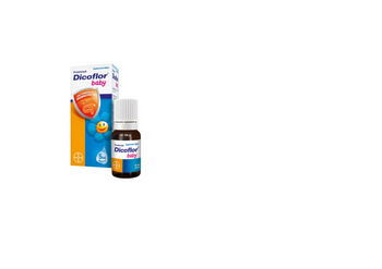 Dicoflor Baby, dla niemowląt i dzieci, krople, 5 ml