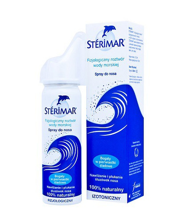 Sterimar  baby,fizjologiczny roztwór wody morskiej,dla dzieci 0-3 100ml