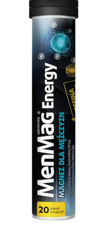 MenMag Energy, 20 tabletek musujących 01.2026