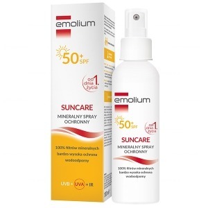 Emolium SunCare Mineralny spray ochronny SPF50+ od urodzenia 100ml